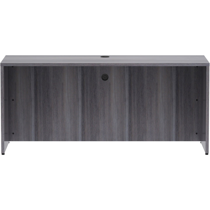 Image of Lorell Credenza Shell, 66"x24"x29-1/2", Weathered Charcoal