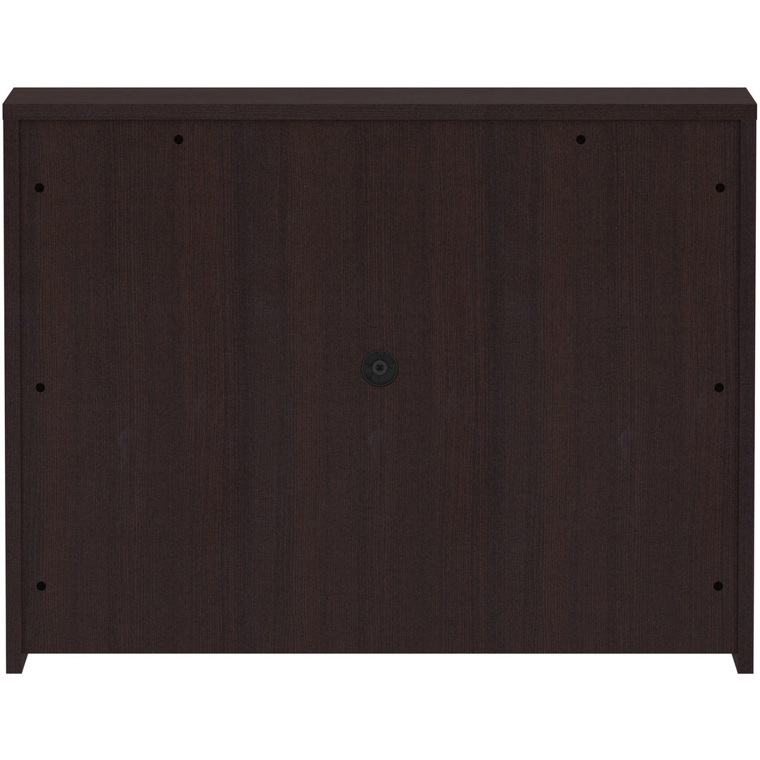 Image of Lorell Hutch, w/Doors, 48"x15"x36", Espresso