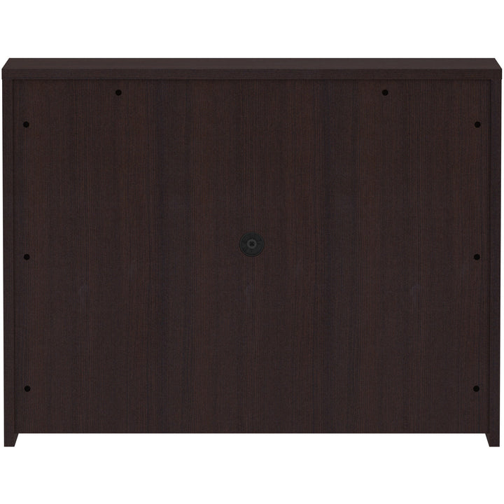 Image of Lorell Hutch, w/Doors, 48"x15"x36", Espresso