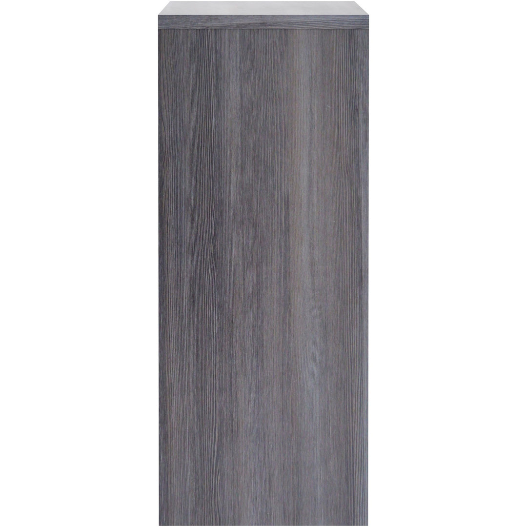 Image of Lorell Hutch, w/Doors, 48"x15"x36", Weathered Charcoal