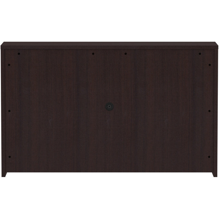 Image of Lorell Hutch, w/Doors, 60"x15"x36", Espresso