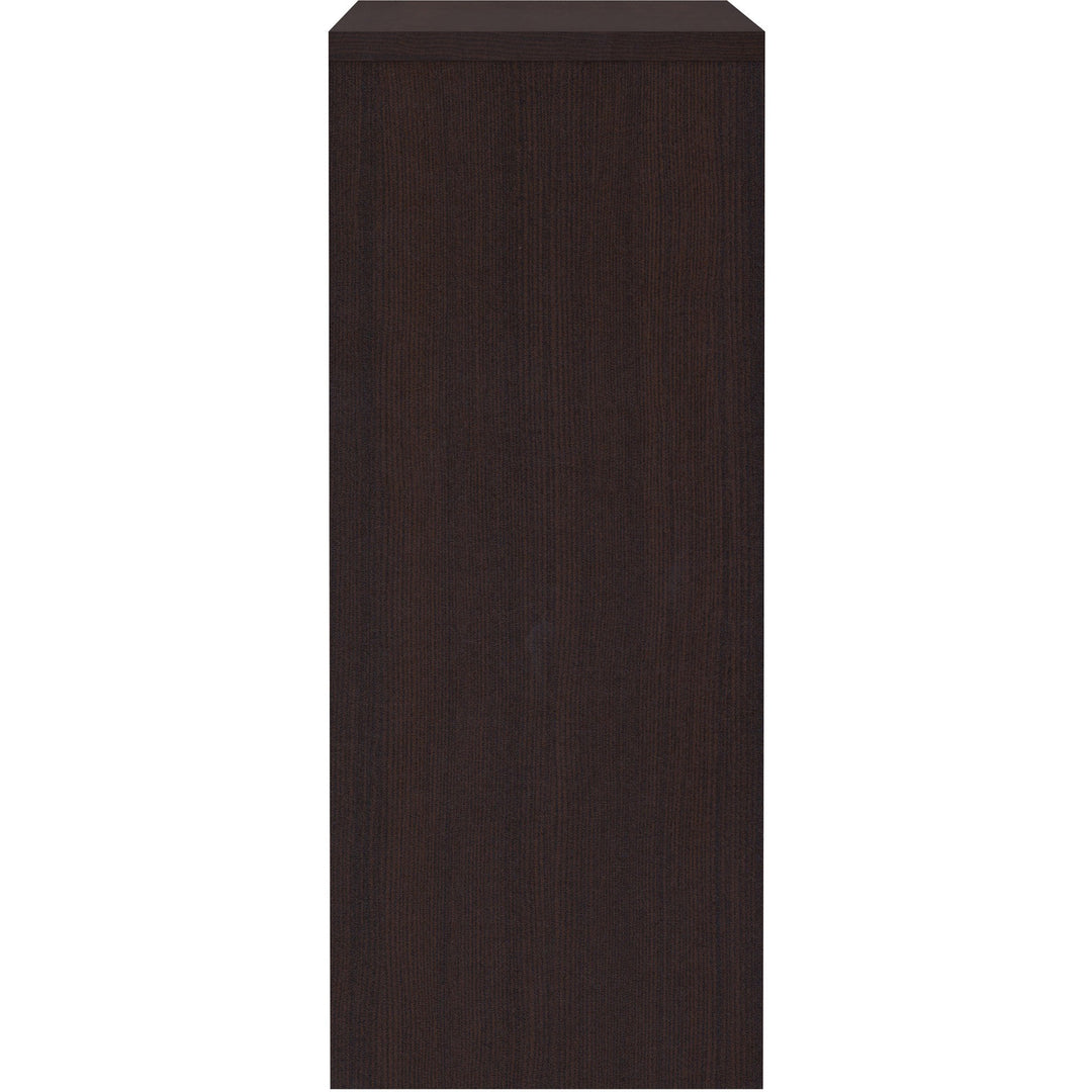 Image of Lorell Hutch, w/Doors, 60"x15"x36", Espresso