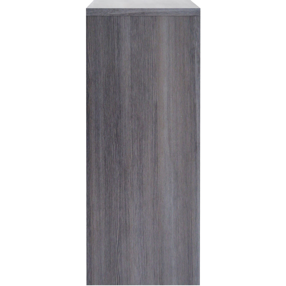 Image of Lorell Hutch, w/Doors, 60"x15"x36", Weathered Charcoal