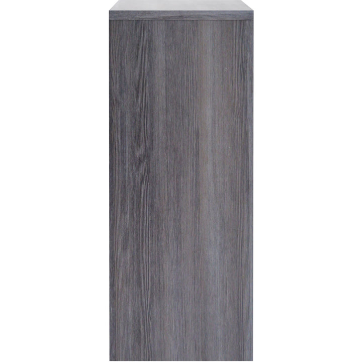 Image of Lorell Hutch, w/Doors, 60"x15"x36", Weathered Charcoal