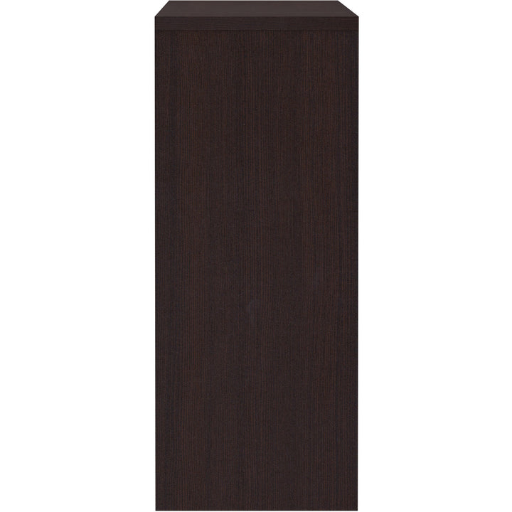 Image of Lorell Hutch, w/Doors, 66"x15"x36", Espresso