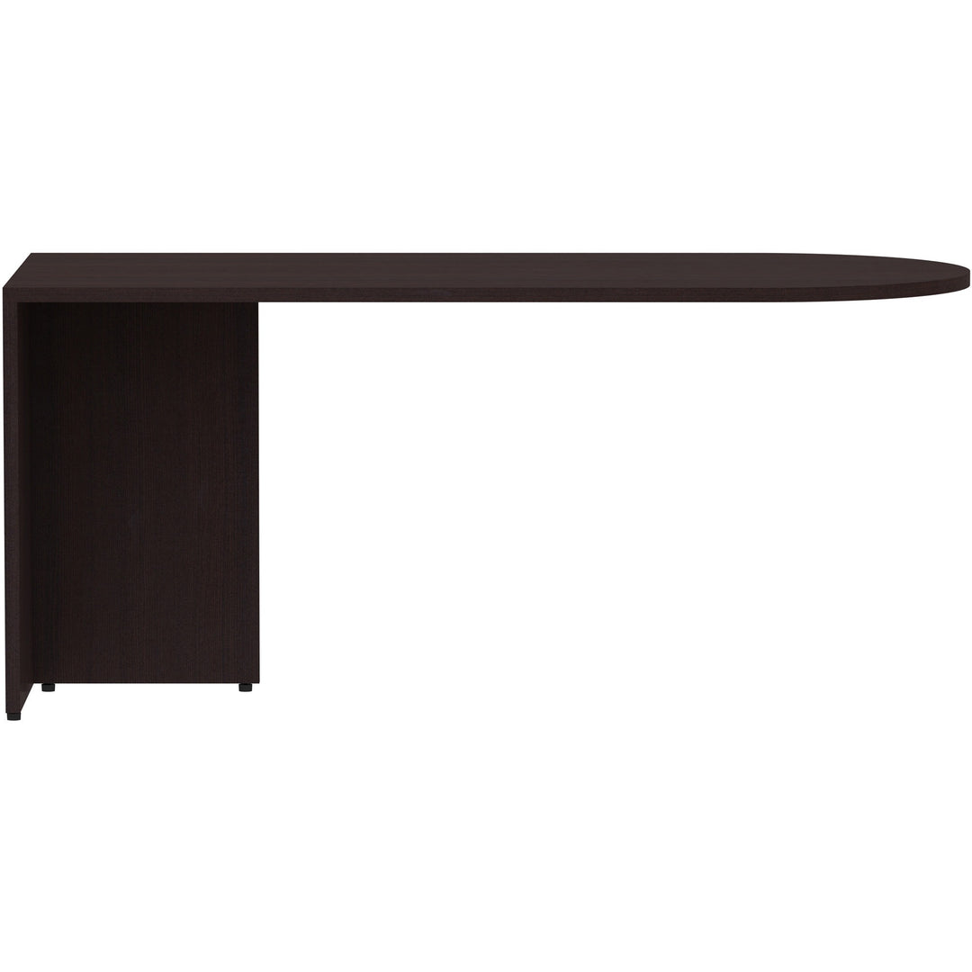Image of Lorell Peninsula, Box 1/2, 66"x30"x29-1/2", Espresso
