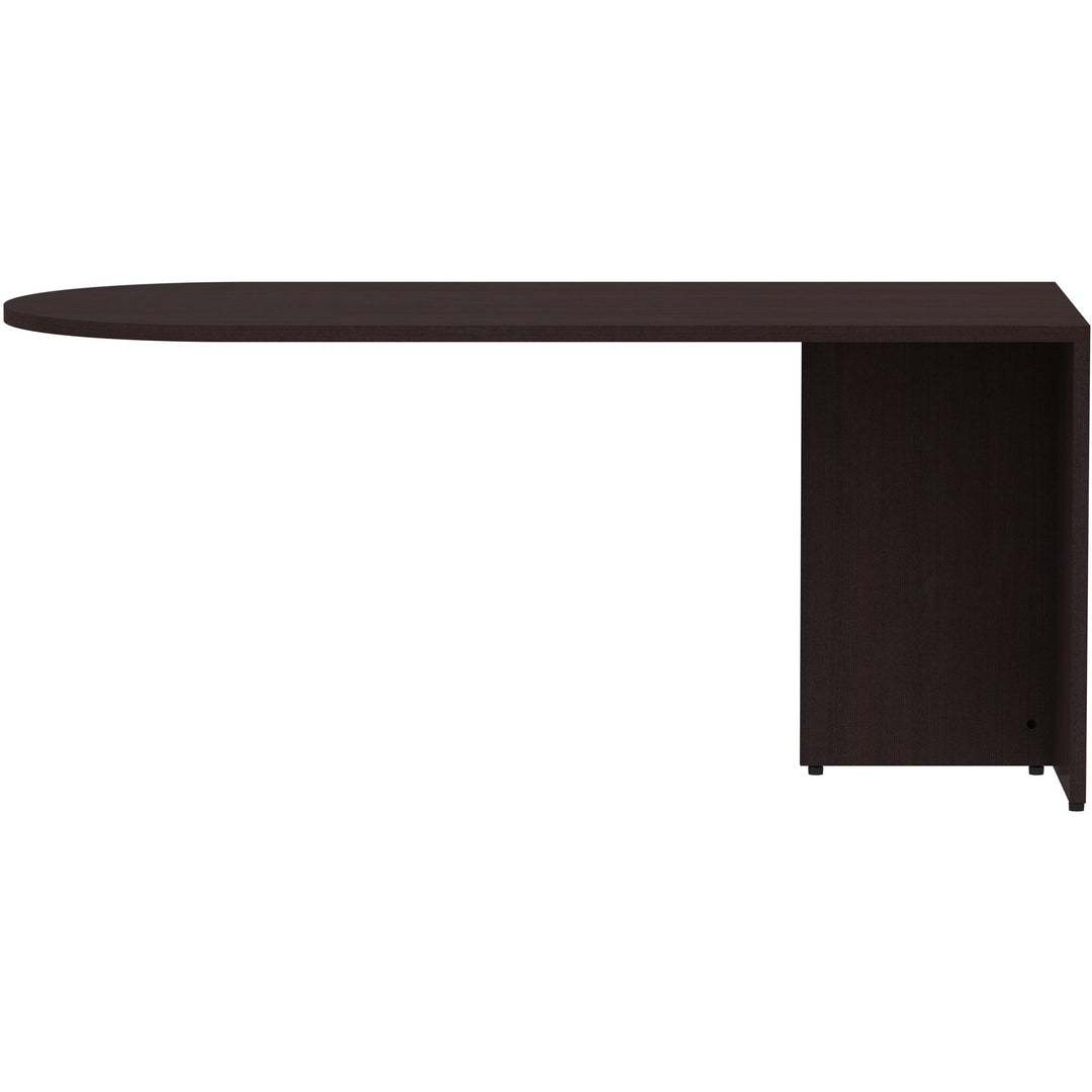 Image of Lorell Peninsula, Box 1/2, 66"x30"x29-1/2", Espresso