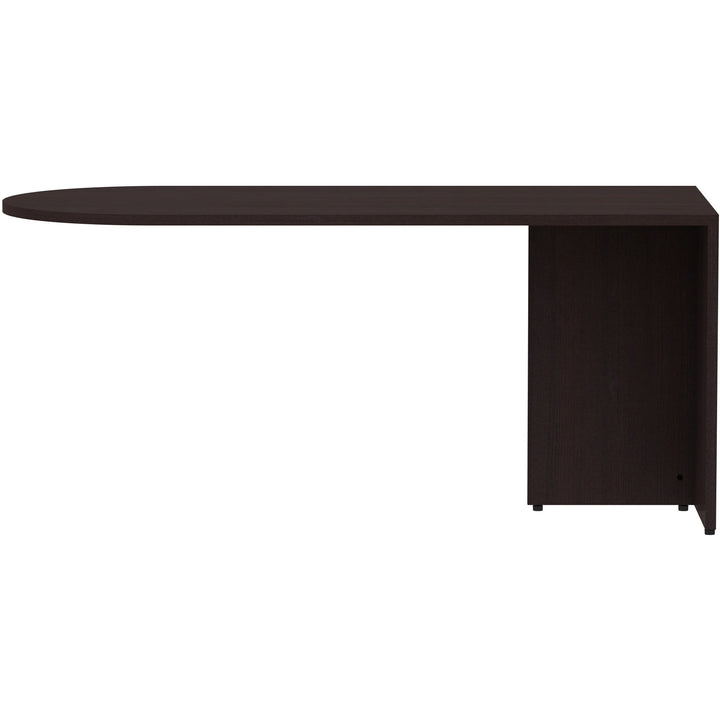 Image of Lorell Peninsula, Box 1/2, 66"x30"x29-1/2", Espresso