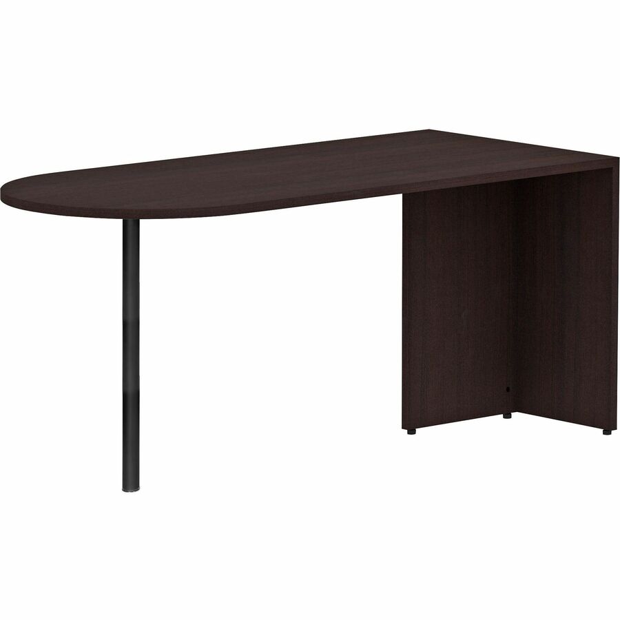 Image of Lorell Peninsula, Box 1/2, 66"x30"x29-1/2", Espresso