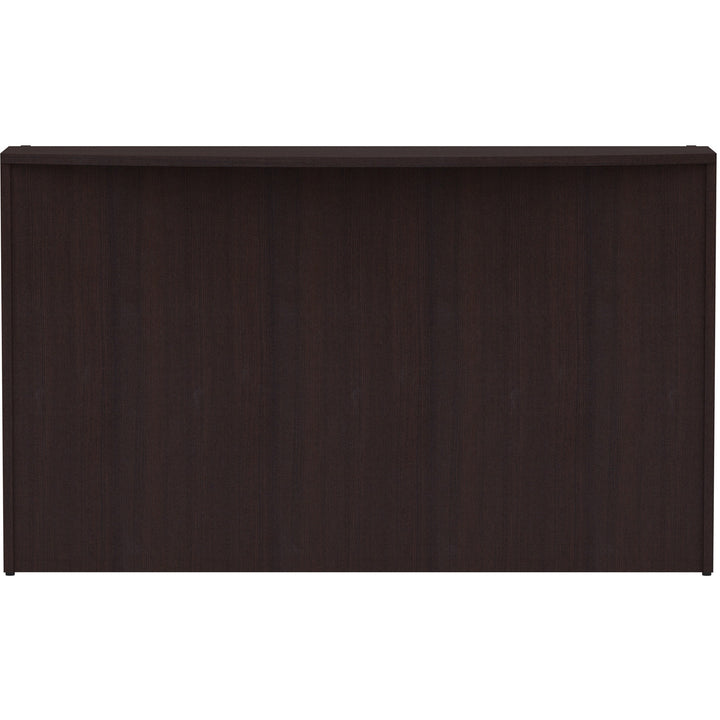 Image of Lorell Reception Desk, 72"x36"x42-1/2", Espresso