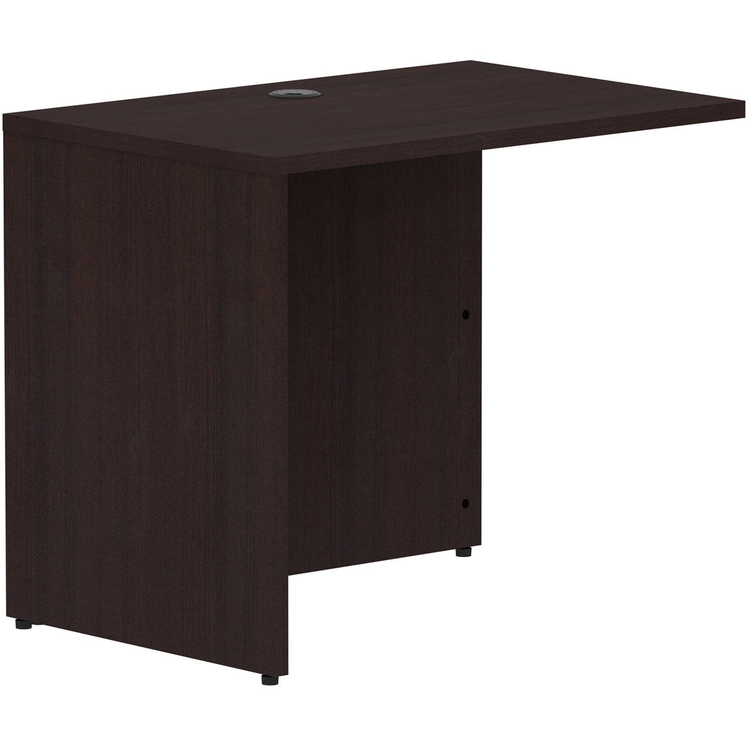 Image of Lorell Return Shell, Rectangular, 35"x24"x29-1/2", Espresso