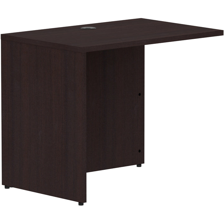 Image of Lorell Return Shell, Rectangular, 35"x24"x29-1/2", Espresso