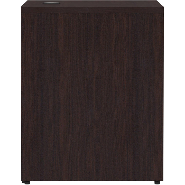 Image of Lorell Return Shell, Rectangular, 35"x24"x29-1/2", Espresso