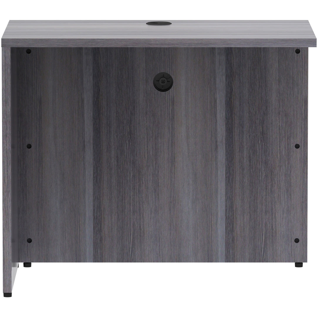 Image of Lorell Return Shell, Rectangular, 35"x24"x29-1/2", Weathered CCL