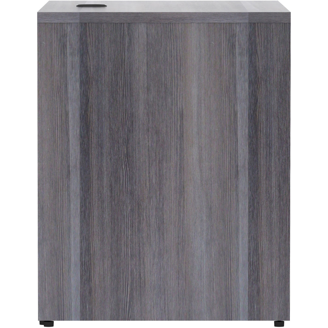 Image of Lorell Return Shell, Rectangular, 35"x24"x29-1/2", Weathered CCL