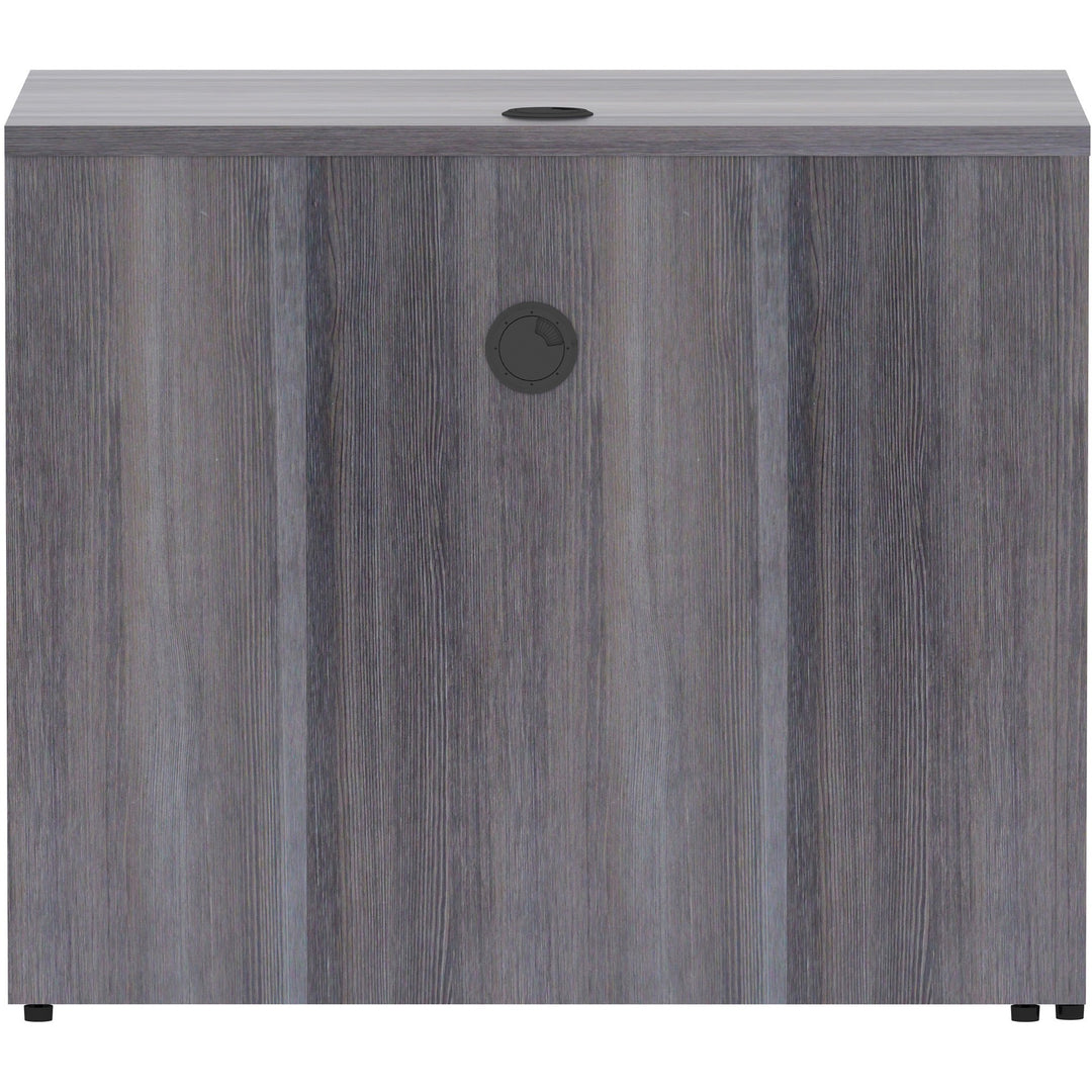 Image of Lorell Return Shell, Rectangular, 35"x24"x29-1/2", Weathered CCL