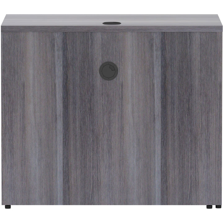 Image of Lorell Return Shell, Rectangular, 35"x24"x29-1/2", Weathered CCL