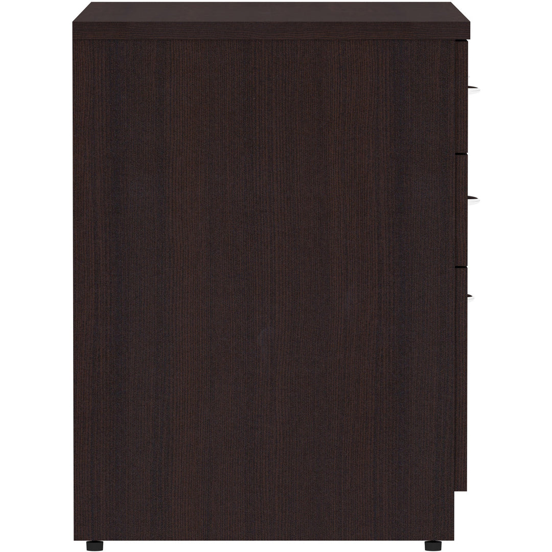 Image of Lorell Lateral File, 3B/F, 35-1/2"x22'x29-1/2", Espresso