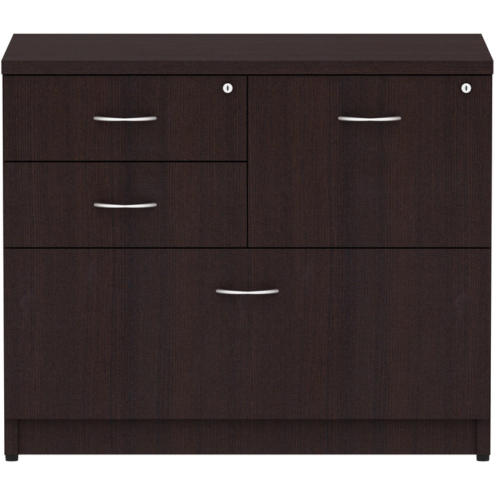Image of Lorell Lateral File, 3B/F, 35-1/2"x22'x29-1/2", Espresso
