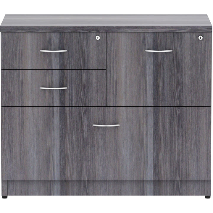 Image of Lorell Lateral File, 3B/F, 35-1/2"x22'x29-1/2", Weathered CCL