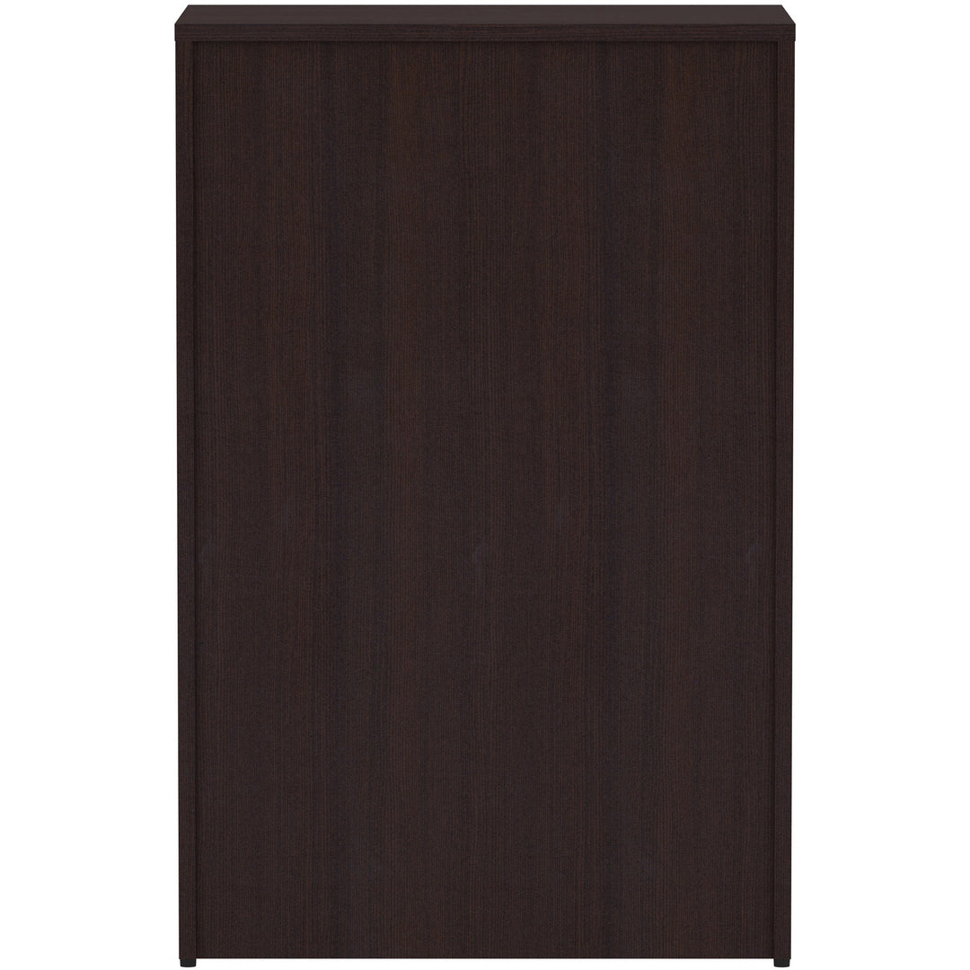 Image of Lorell Lateral File, 4-Drawer, 35-1/2"x22"x54-3/4", Espresso