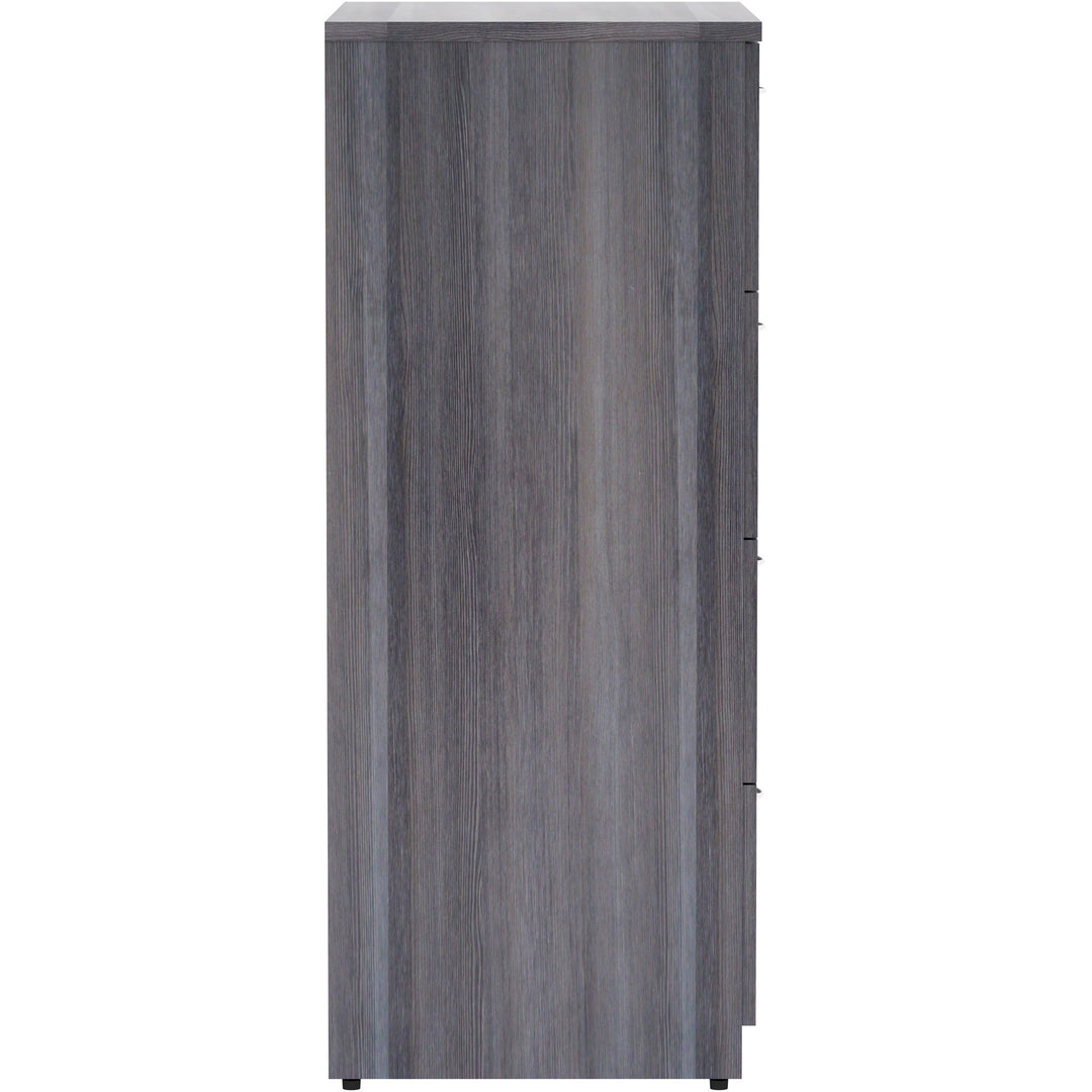 Image of Lorell Lateral File, 4-Drawer, 35-1/2"x22"x54-3/4", Weathered CCL