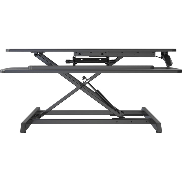 Image of Lorell Desk Riser,Adjustable,Gas Lift,35-3/8"x19-5/8"x19-1/4",BK