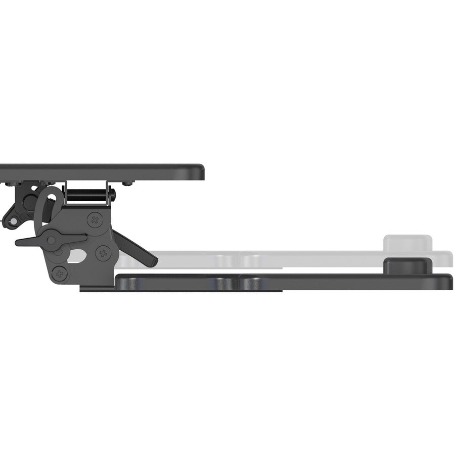 Image of Lorell Desk Riser,Adjustable,Gas Lift,35-3/8"x19-5/8"x19-1/4",BK