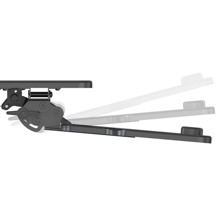 Image of Lorell Desk Riser,Adjustable,Gas Lift,35-3/8"x19-5/8"x19-1/4",BK