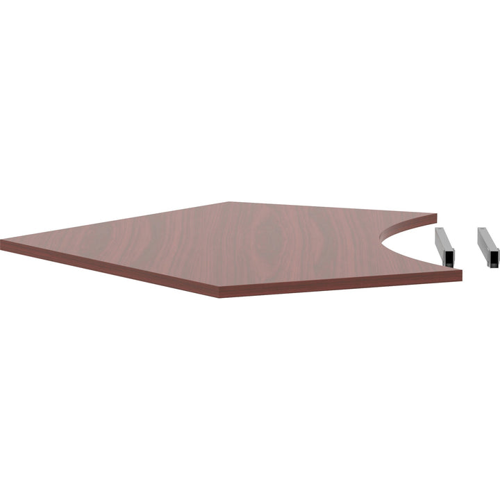 Image of Lorell Tabletop, f/Workstation, 120-degree, 47-1/4"x34-1/8"x1", MY