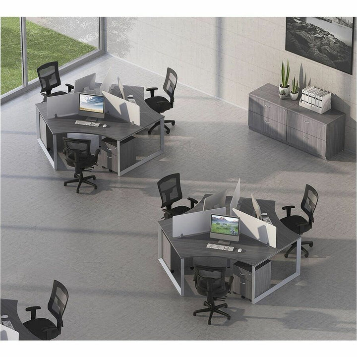 Image of Lorell Tabletop,f/Workstation,120-degree,47-1/4"x34-1/8"x1",WCCL