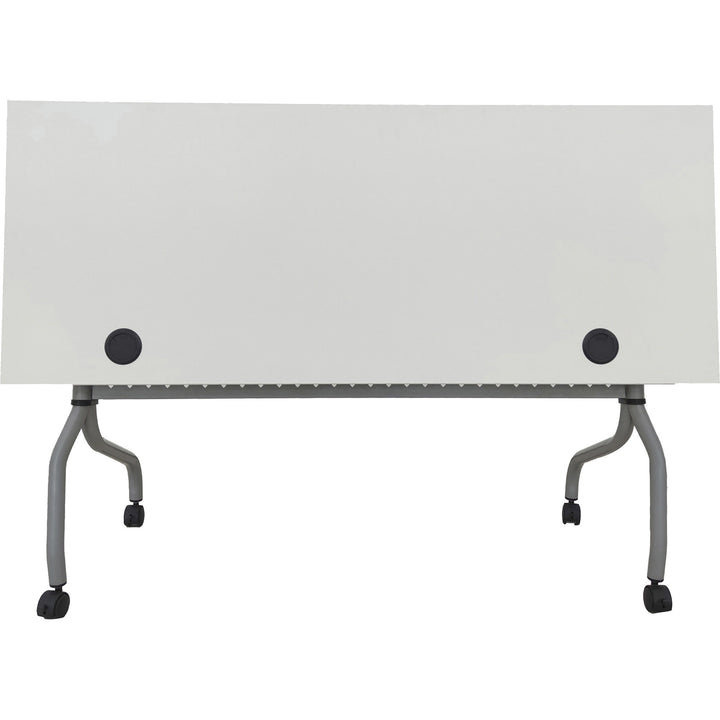 Image of Lorell Training Table, 60"x23-3/5"x29-1/2", White/Silver