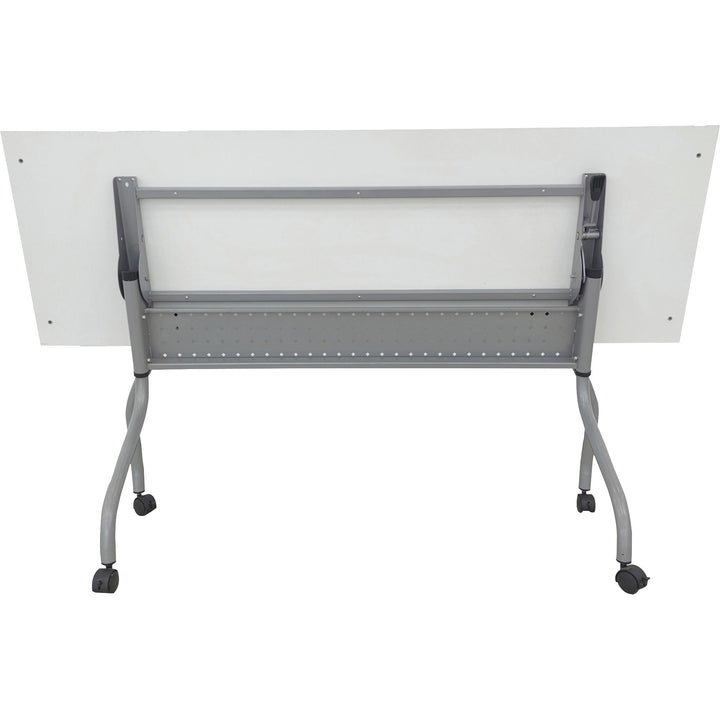 Image of Lorell Training Table, 72"x23-3/5"x29-1/2", White/Silver