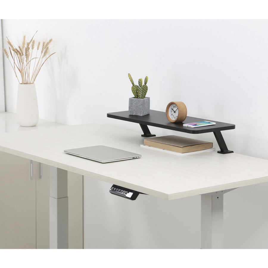 Image of Kantek Monitor Stand, Clamp, 25-3/5"Wx10-1/5"Lx5-1/10"H, Black