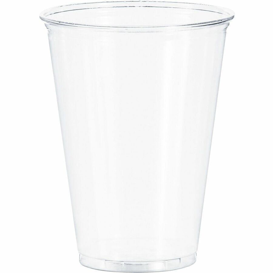 Image of SOLO® Cups,f/Cold Drinks,PET,10oz,50/PK,20PK/CT,Clear