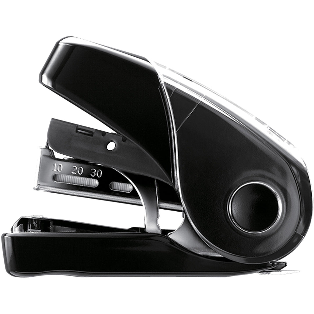 Image of MAX Stapler, Flat Clinch, 1-1/8"Wx3-1/4"Lx2-5/8"H, Black