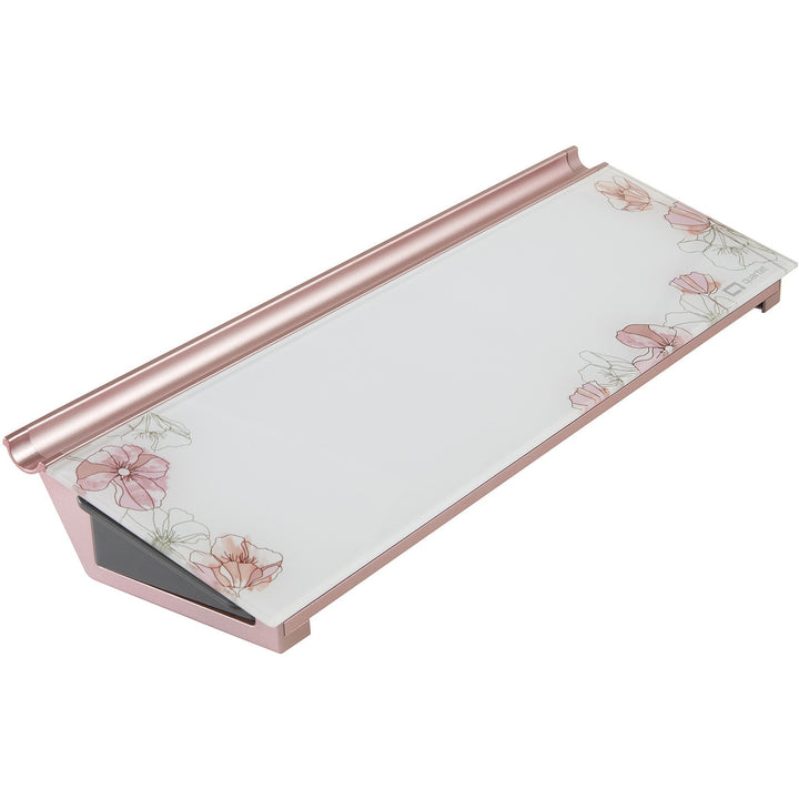 Image of Quartet® Computer Pad, Floral, 6"Wx18"Lx4"H, Multi