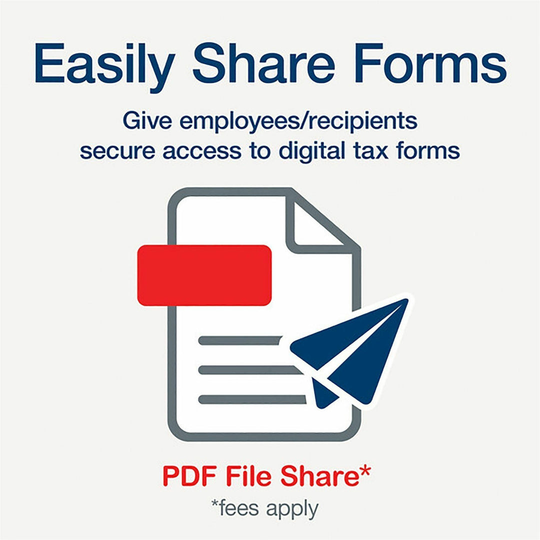 Image of Adams® 4-Part 1099-MISC Tax Forms with Tax Forms Helper, 2024, Four-Part Carbonless, 8.5 x 5.5, 2 Forms/Sheet, 50 Forms Total