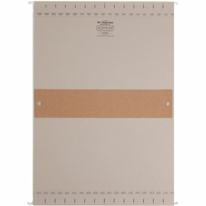 Image of Smead Hanging Folder, Legal, 10-3/4"Wx15-3/4"Lx1/10"H, 18/BX, SGY