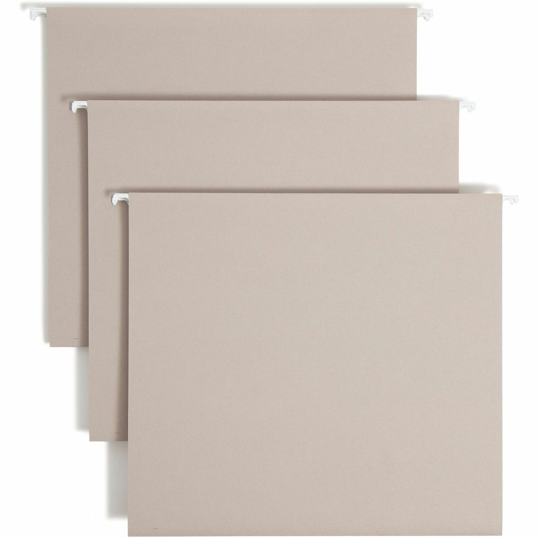 Image of Smead Hanging Folder, Letter, 10-3/4"Wx12-3/4"Lx1/10"H, 18/BX, SGY