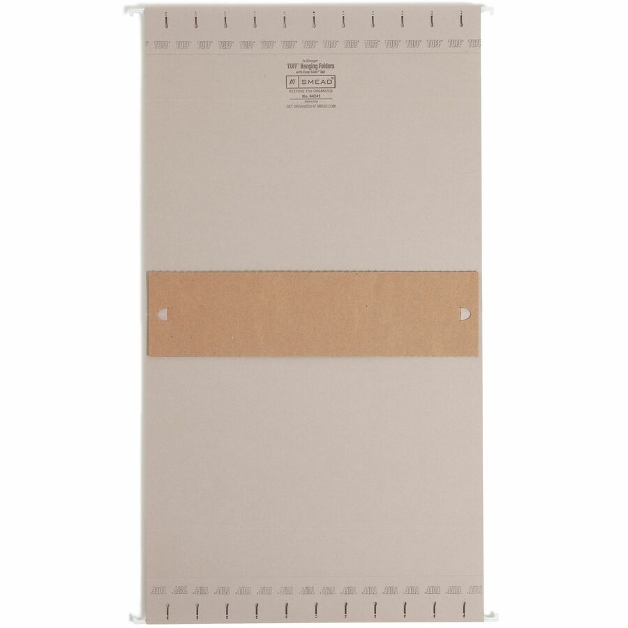 Image of Smead Hanging Folder, Letter, 10-3/4"Wx12-3/4"Lx1/10"H, 18/BX, SGY