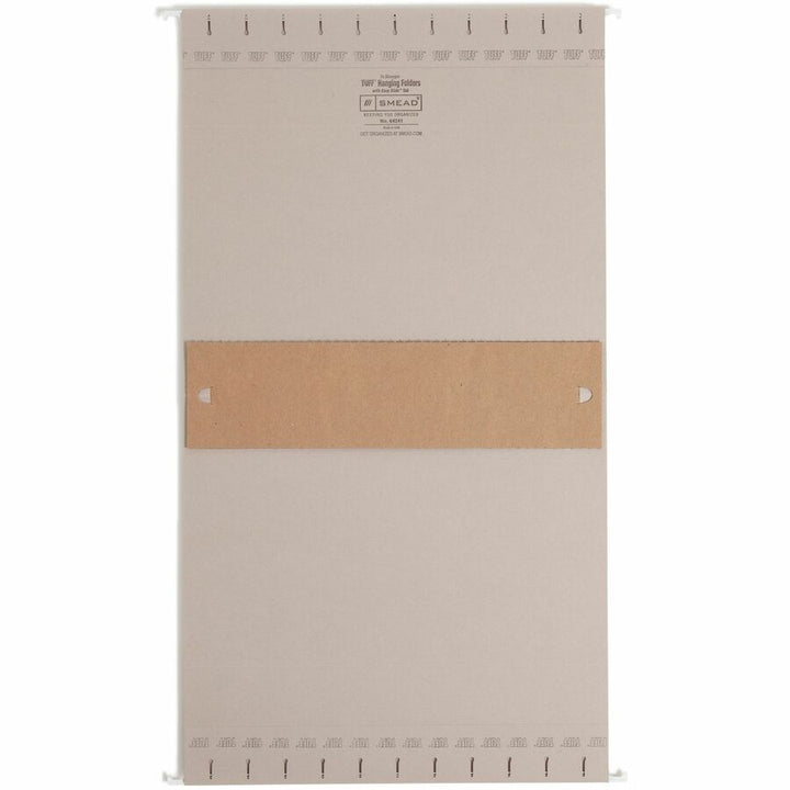 Image of Smead Hanging Folder, Letter, 10-3/4"Wx12-3/4"Lx1/10"H, 18/BX, SGY