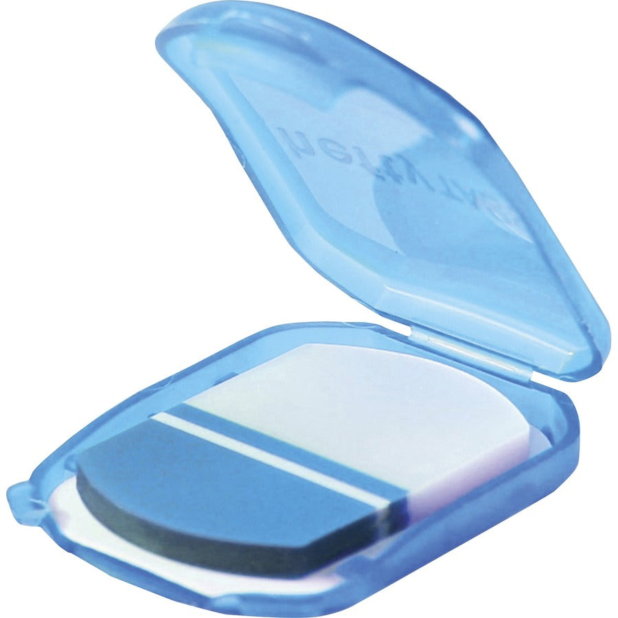 Image of LEE 13114 Clip Dispenser Index Tabs, Write-on Tab(s), 1.75" Tab Height x 1.25" Tab Width, Assorted Tab(s), 75 / Pack