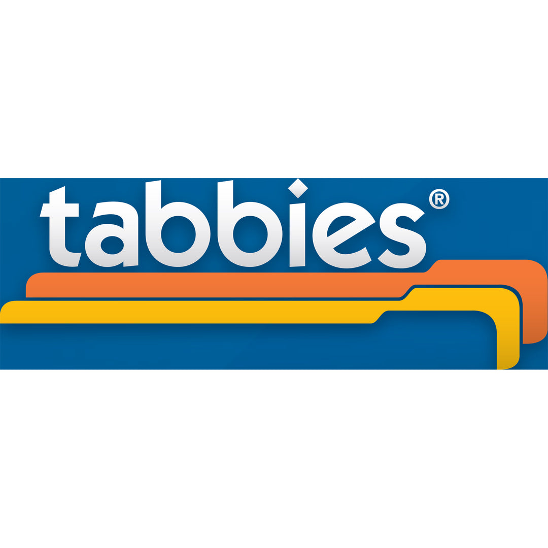 Image of Tabbies 68807 File Pocket Handles, 2" W x 9 5/8" Length, Dark Blue, Tyvek, 5 / Box