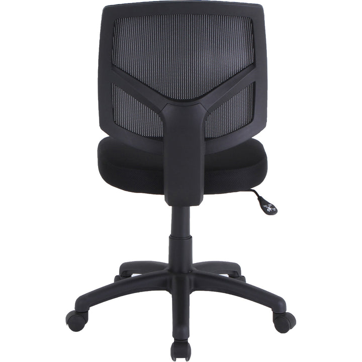 Image of Lorell Task Chair, Mesh Back, 25-1/8"x17-3/8"x34"-38-3/4", BK