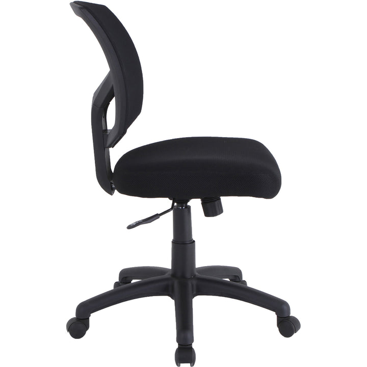 Image of Lorell Task Chair, Mesh Back, 25-1/8"x17-3/8"x34"-38-3/4", BK