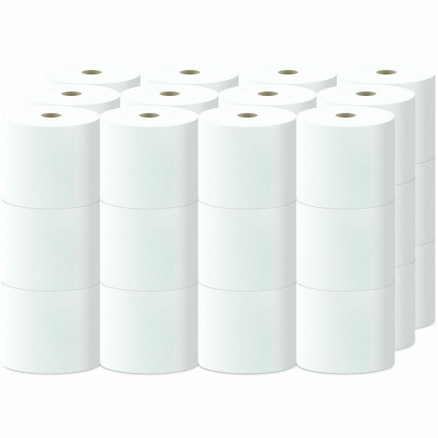 Image of Cascades PRO T150 Tandem Bathroom Tissue, 2 Ply, 950 Sheets/Roll, 1 1/10" Core, White, 36 Rolls Per Container, 36 / Carton