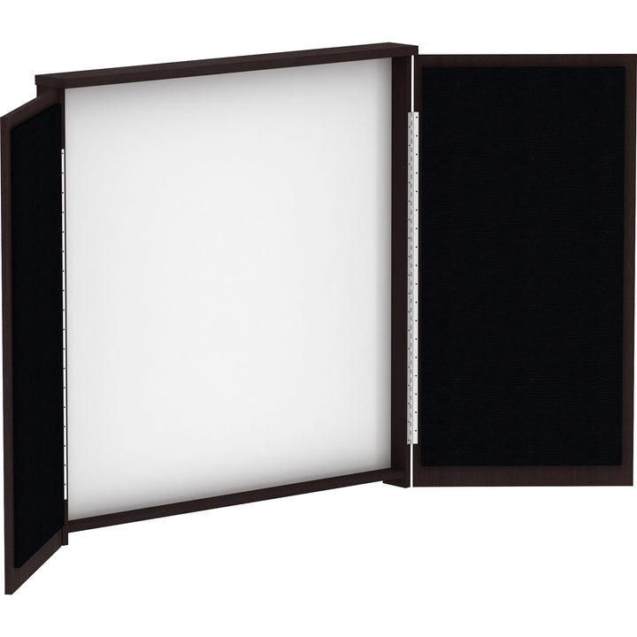 Image of Lorell Presentation Cabinet, 47-1/4"x4-3/4"x47-1/4", Espresso