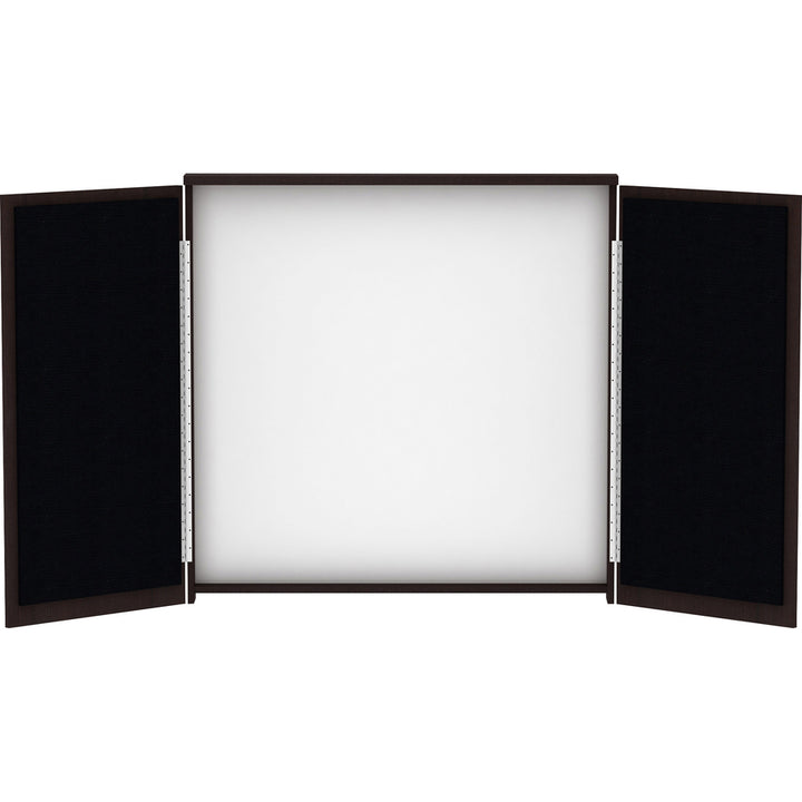 Image of Lorell Presentation Cabinet, 47-1/4"x4-3/4"x47-1/4", Espresso