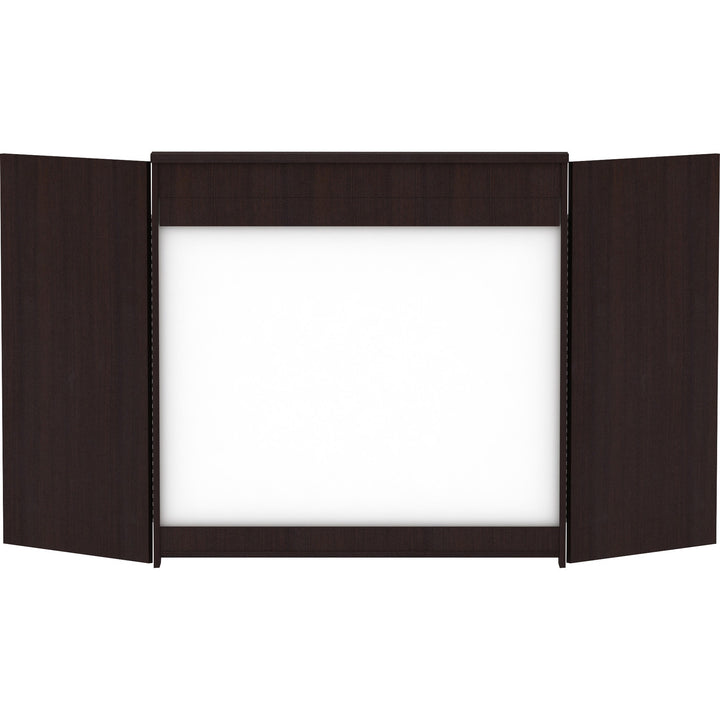 Image of Lorell Presentation Cabinet, 47-1/4"x4-3/4"x47-1/4", Espresso